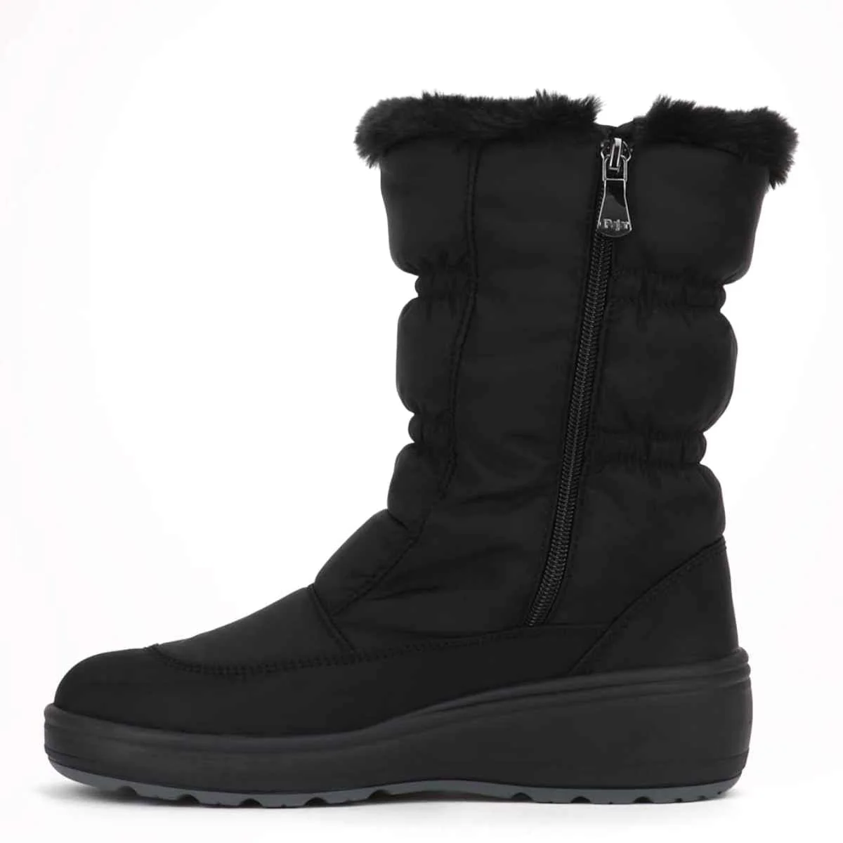Snow Cap Womens Ice Grip Winter Boots - Image 3