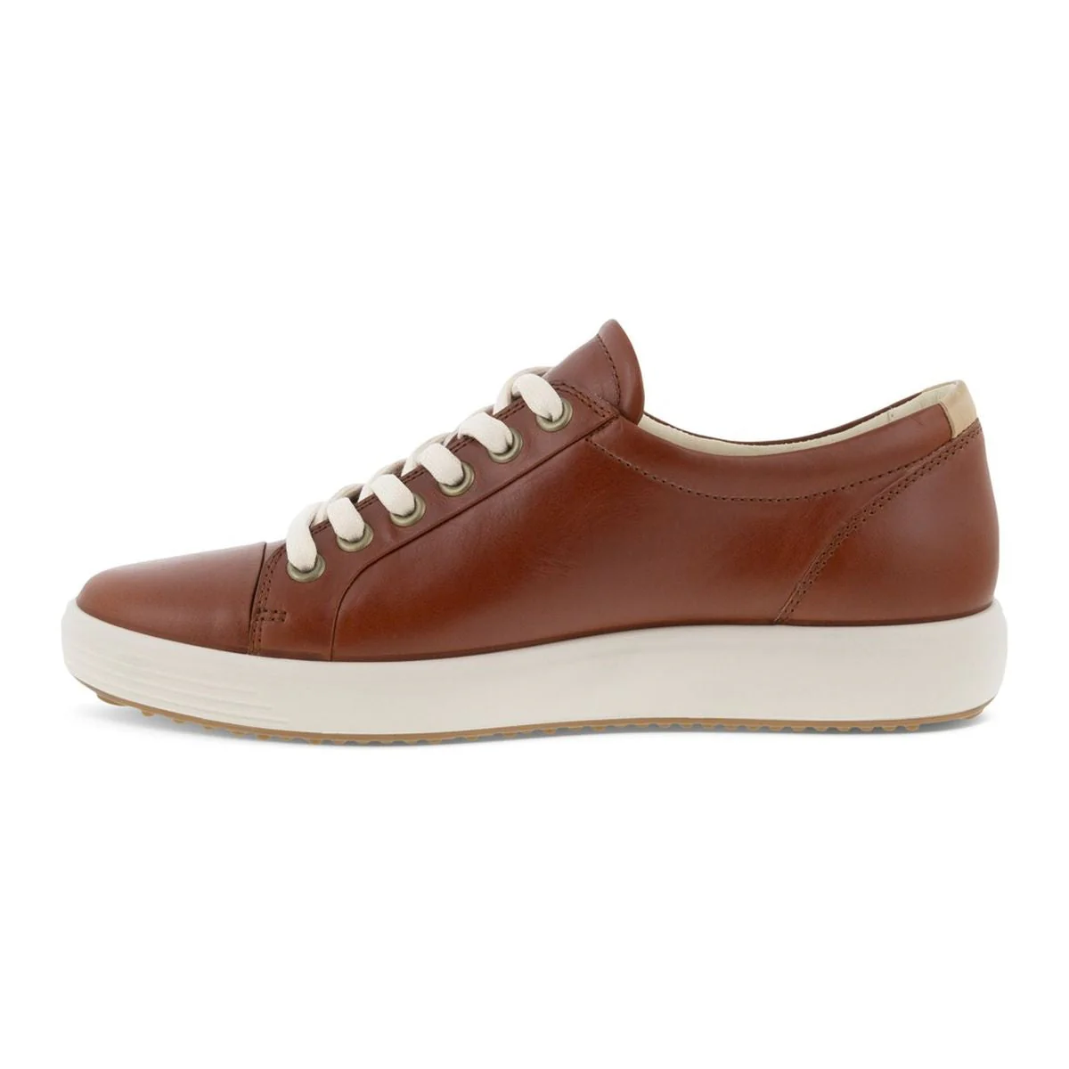 Ecco Soft 7 Women's Sneaker in Cognac - Image 7