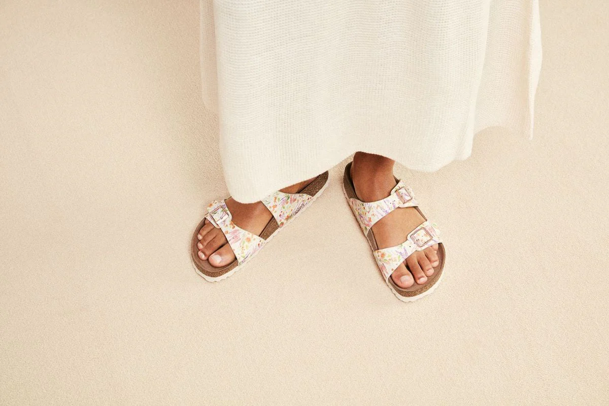 Birkenstock Sydney Vegan – Pink Floral - Image 4