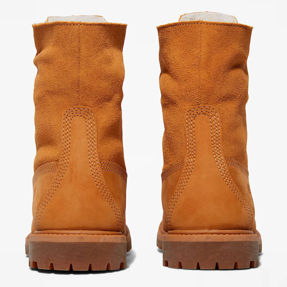 Timberland Women's Warm-Lined Waterproof Roll-Top Boot in Wheat Nubuck - Image 2