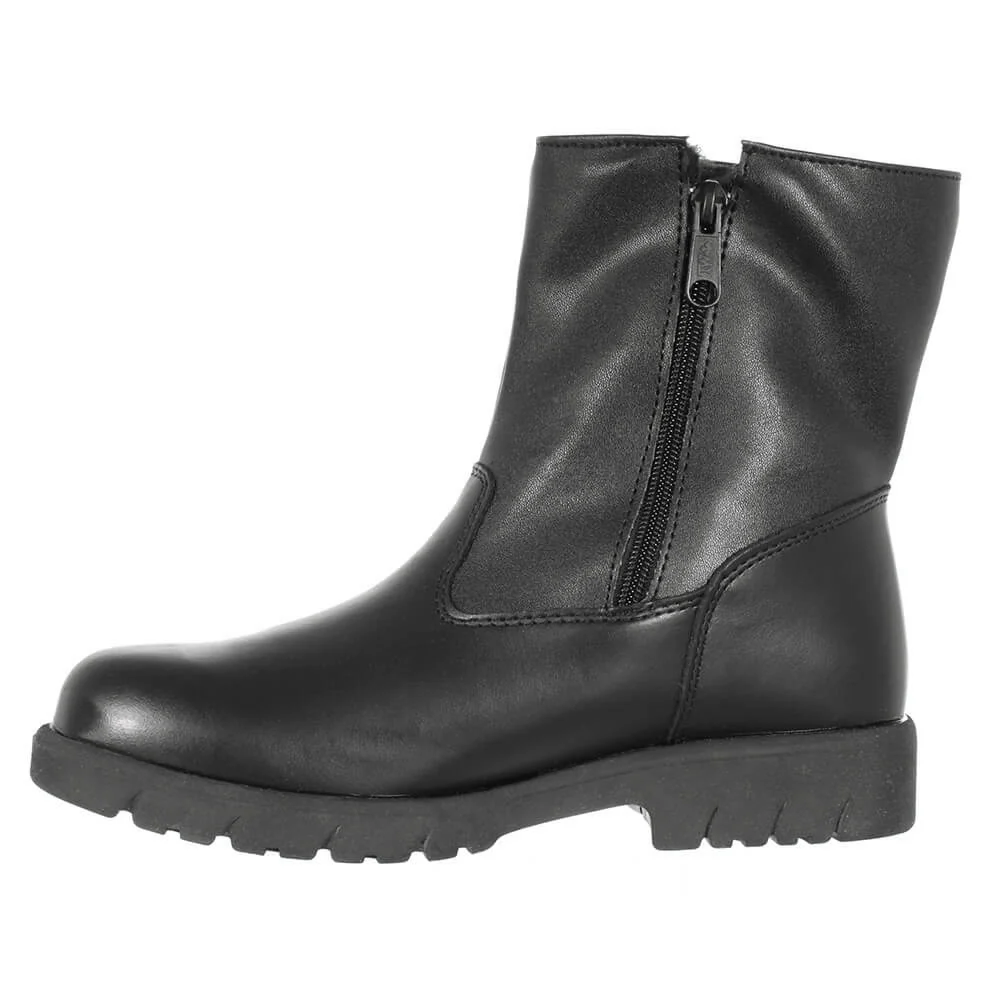Toe Warmers Men's Track Side Zip Commuter Boot in Black - Image 3