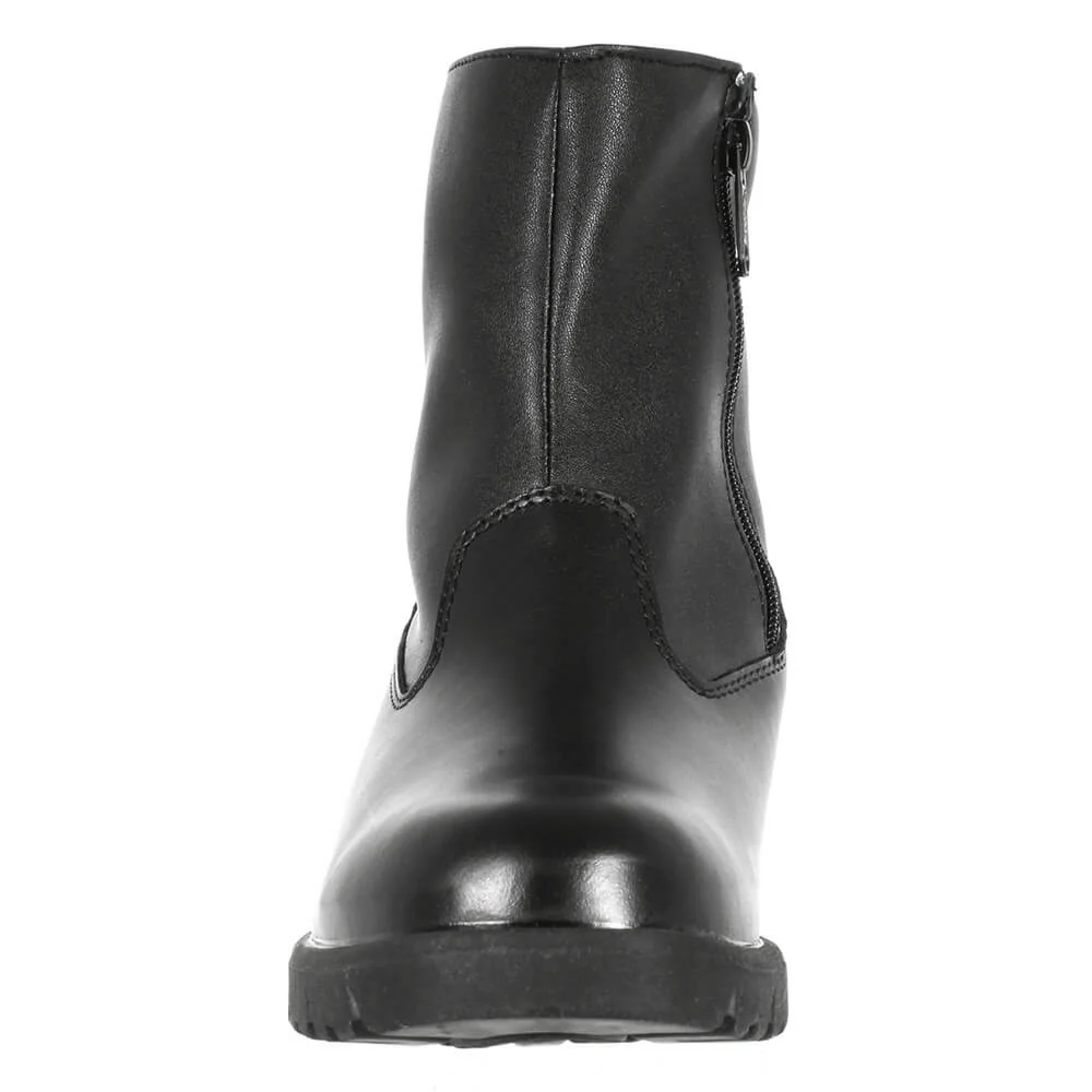 Toe Warmers Men's Track Side Zip Commuter Boot in Black - Image 4