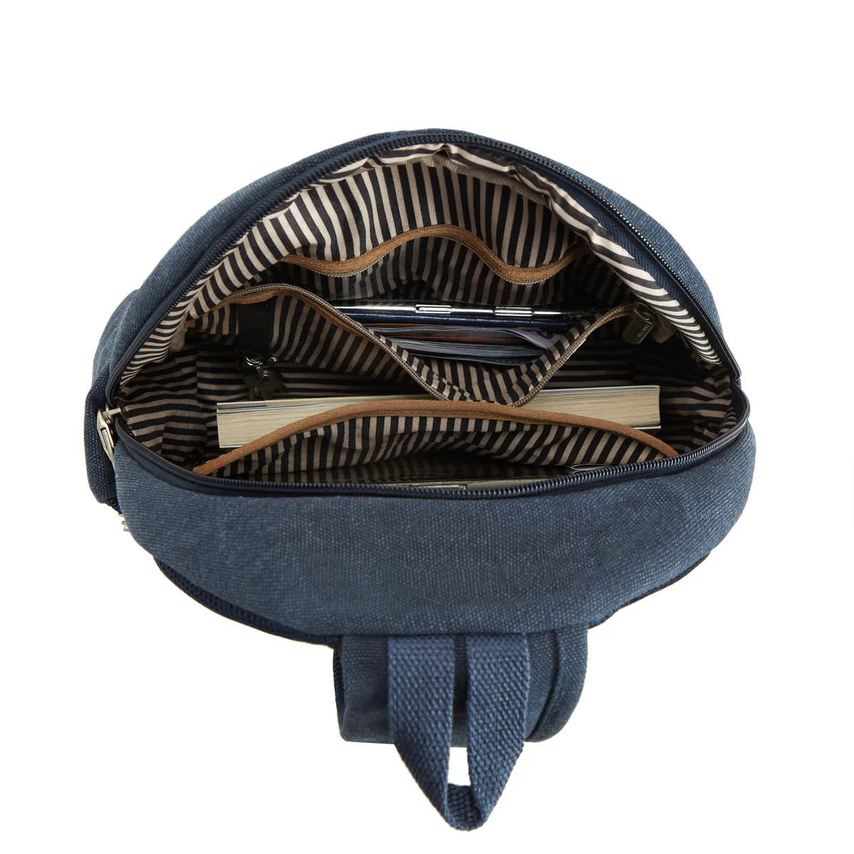 Travelon Anti-Theft Heritage Sling Bag in Indigo - Image 6