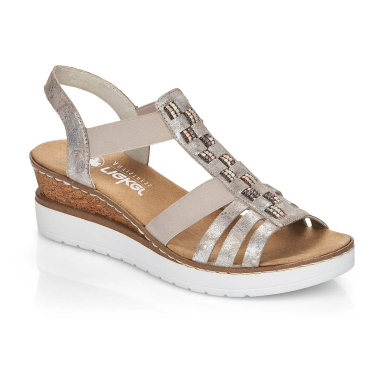 V3822 Wedge Sandals - Image 2