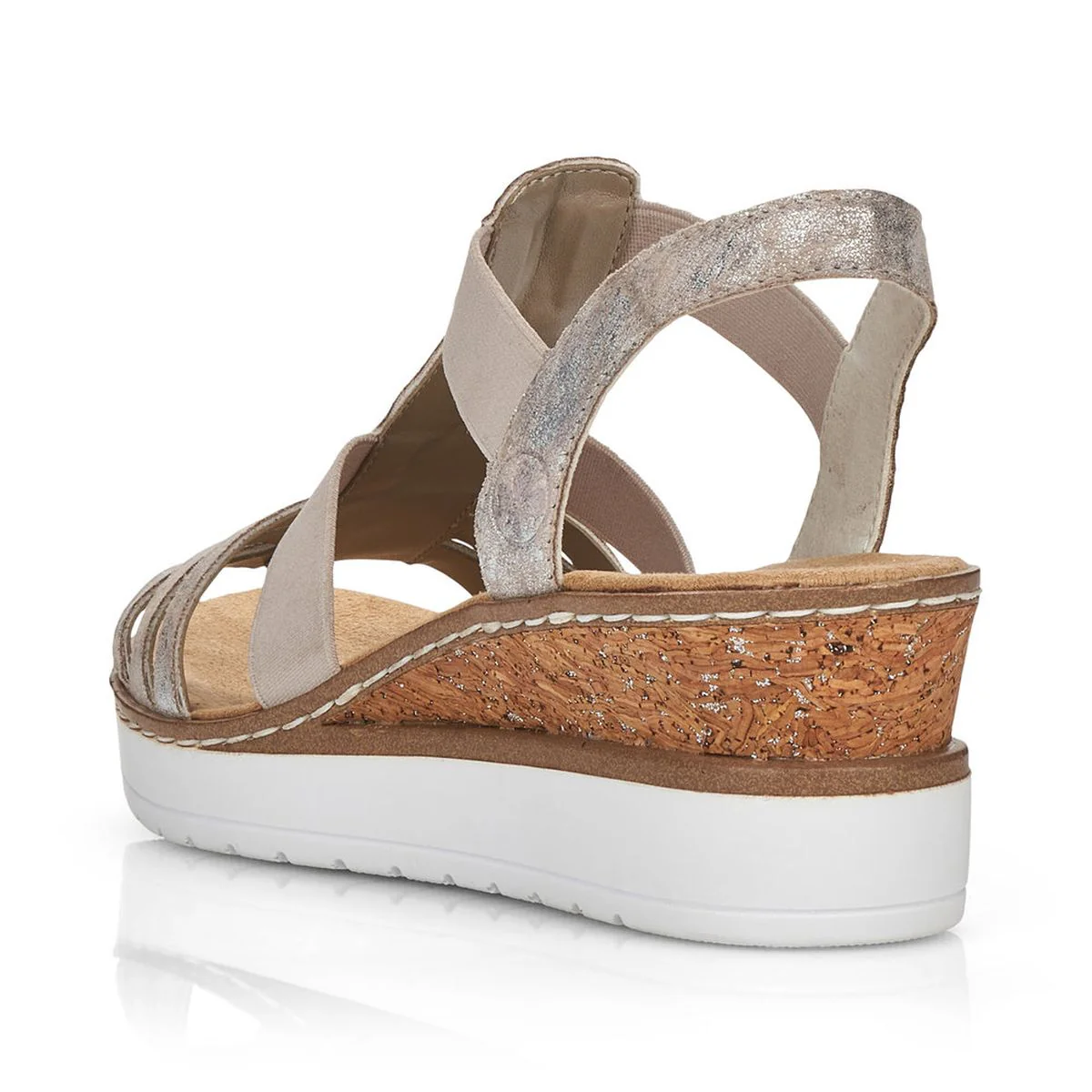 V3822 Wedge Sandals - Image 3