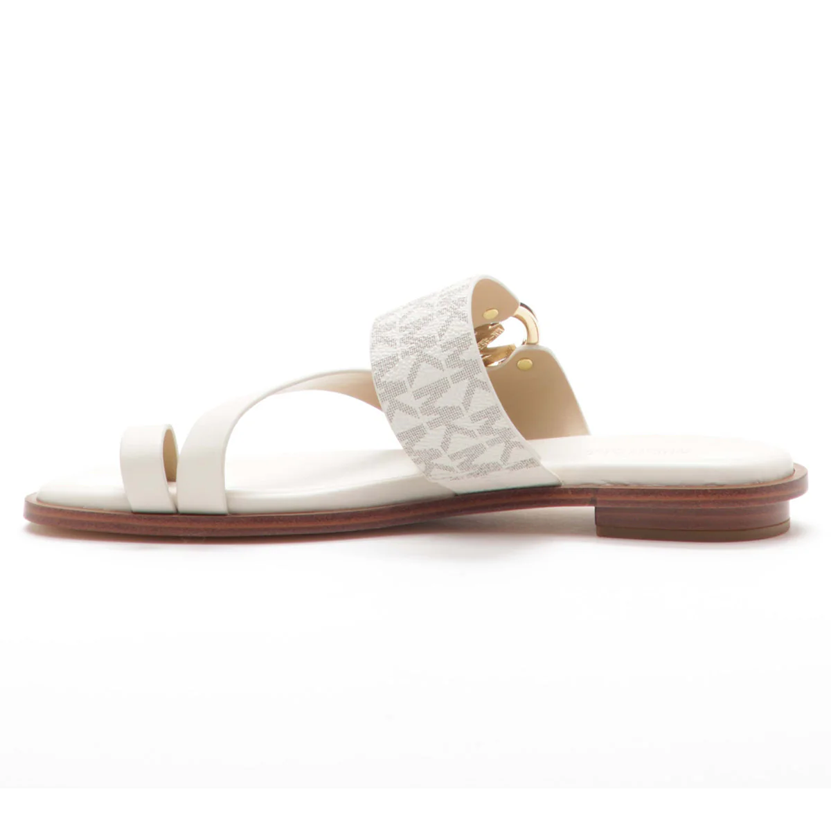 Michael Kors Vera Flat Toe Thong Slide in Vanilla - Image 3
