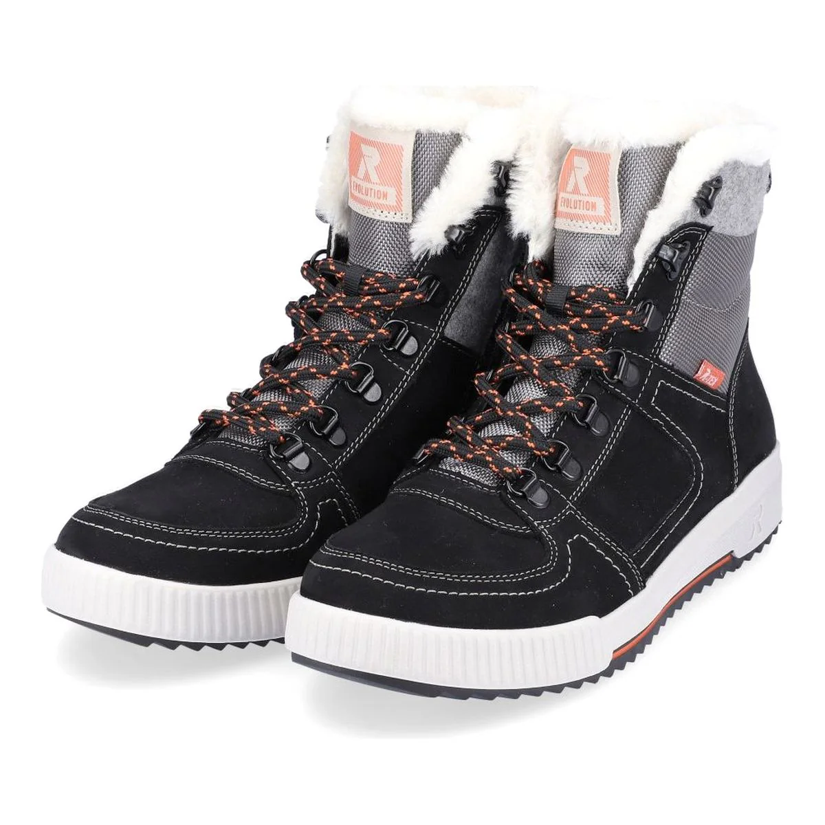 Rieker Evolution Womens W0170 Hi Top Winter Boot - Image 3