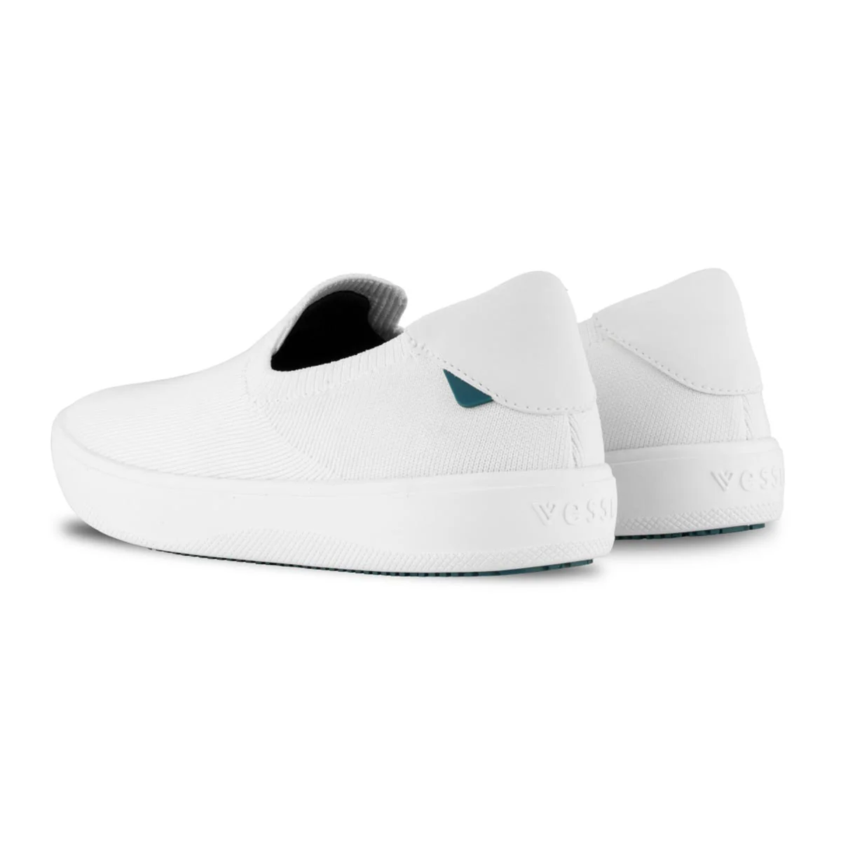Women's Boardwalk Waterproof Slip On Shoe in White - Image 3