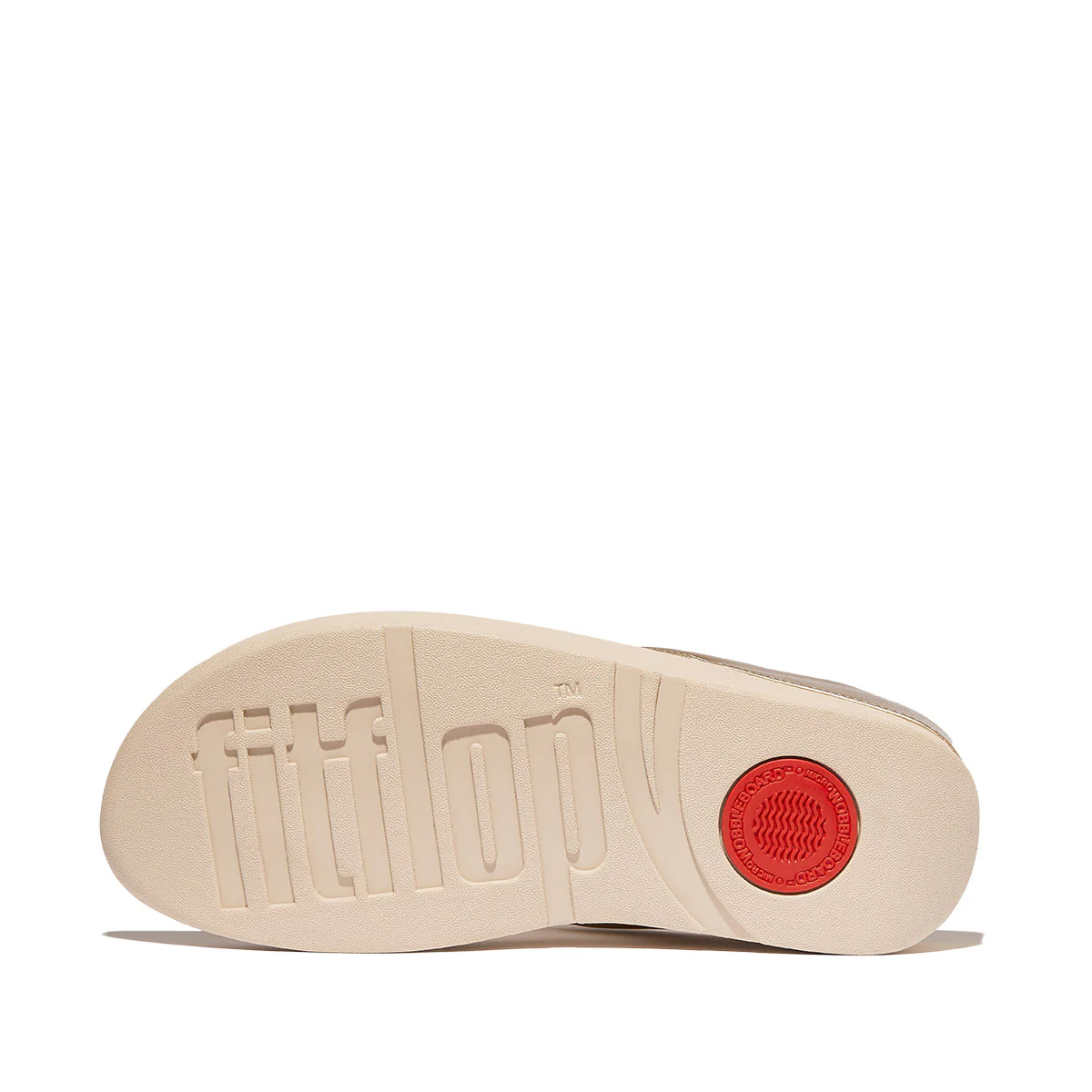 Women's Fino Leather Toe Thong Sandals in Platino - Image 5