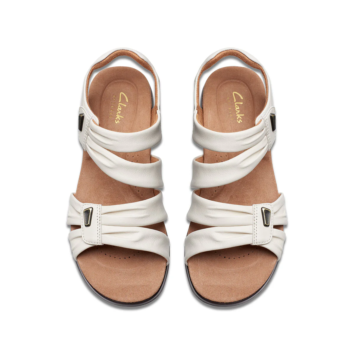 Clarks Kitly Ave Flat Women's Sandals in Off White - Image 6