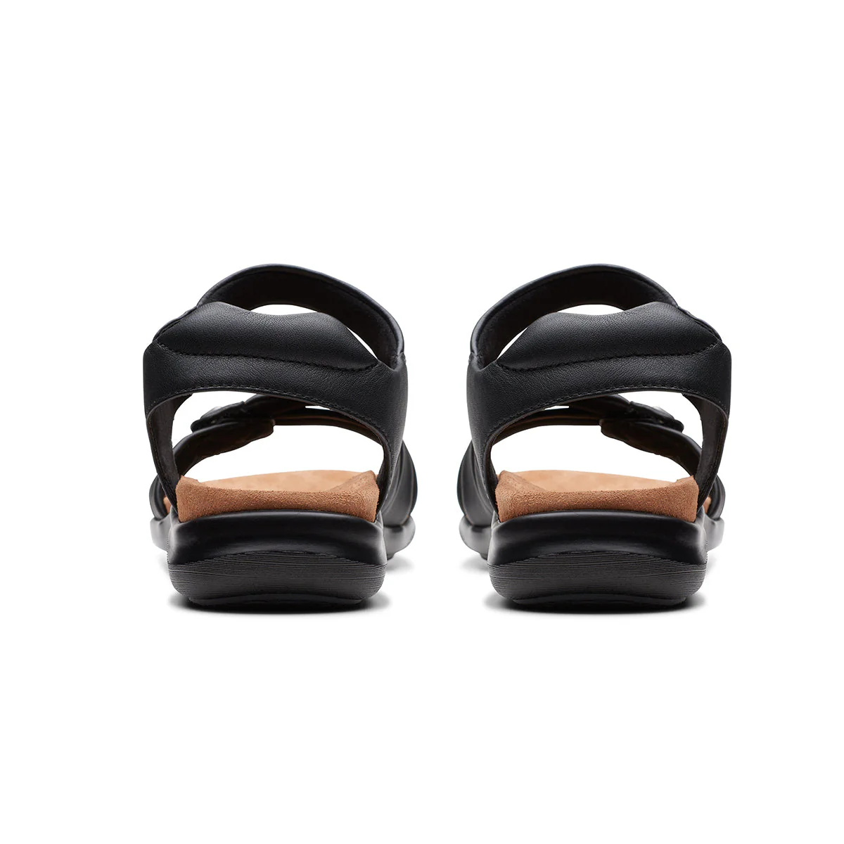 Clarks Kitly Ave Flat Women's Sandals in Black - Image 5