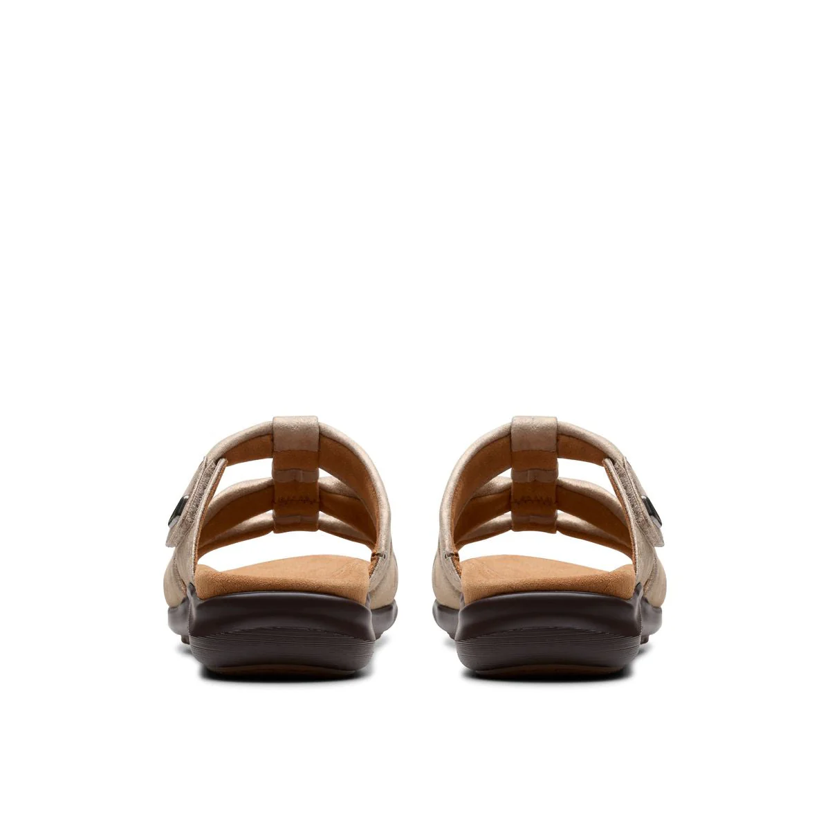 Clarks Kitly Slide Women's Sandals in Metallic - Image 5