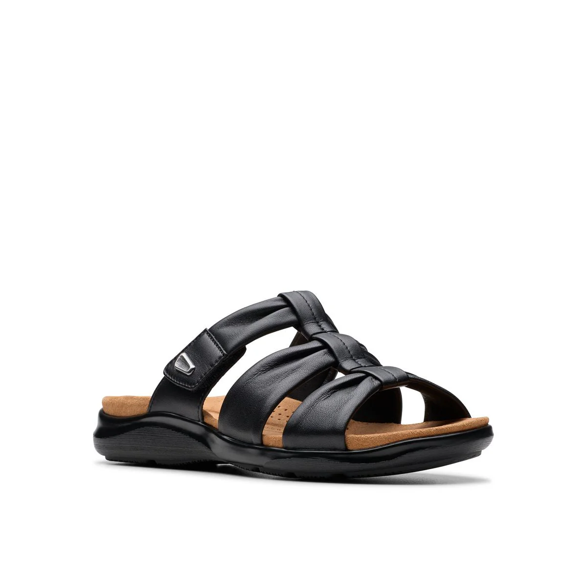 Clarks Kitly Slide Women's Sandals in Black - Image 7