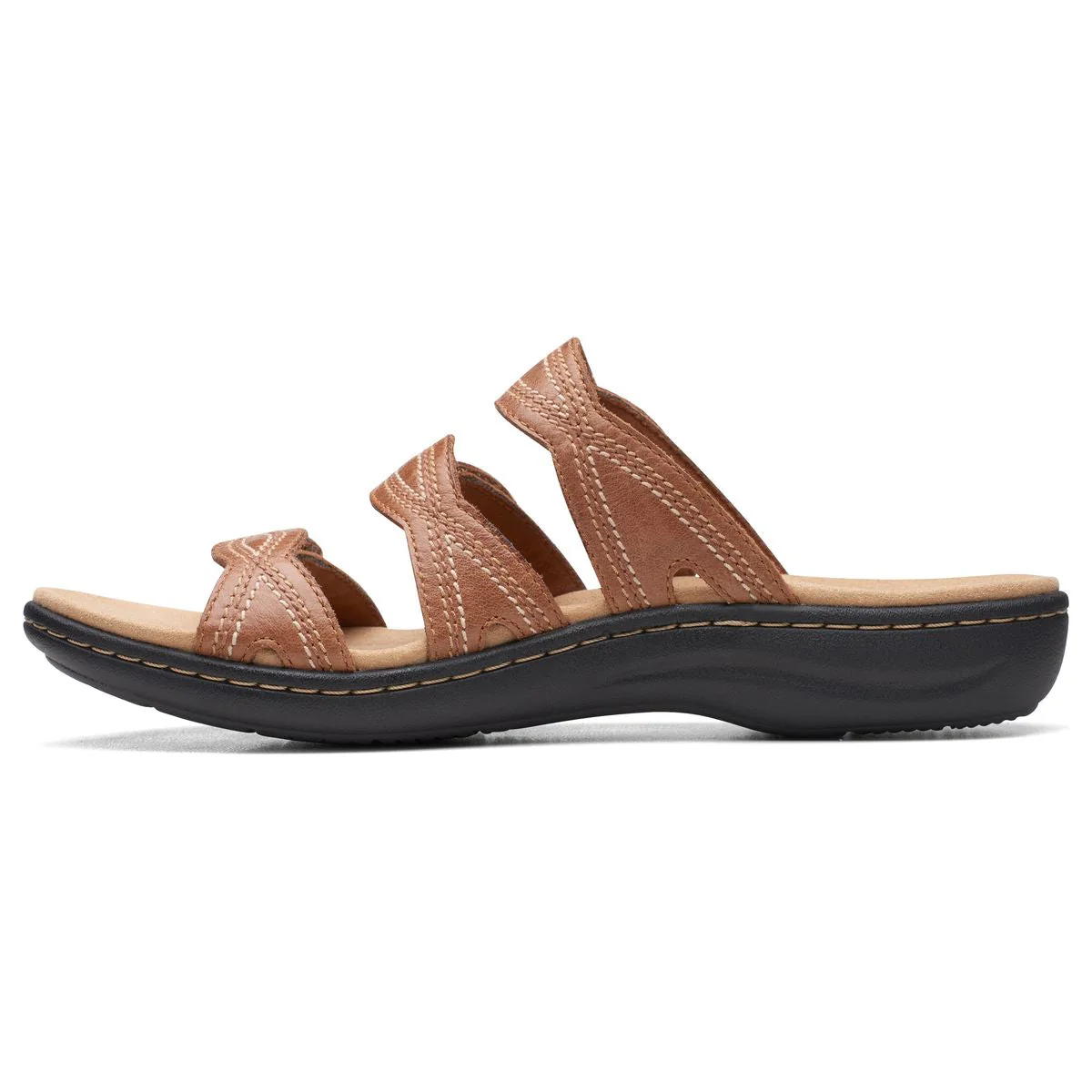 Clarks Laurieann Ayla Women's Flat Sandals in Tan - Image 5