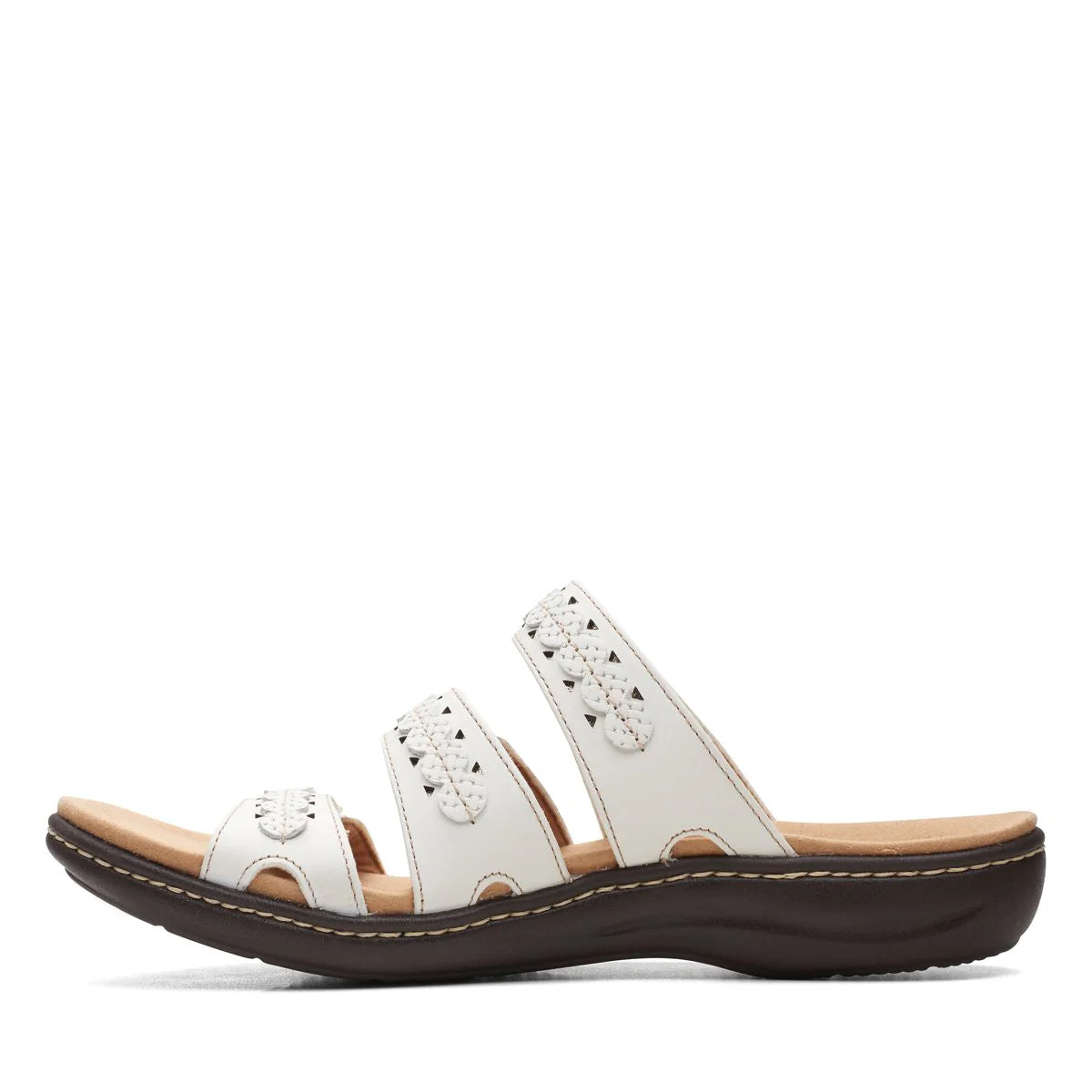Clarks Laurieann Cove Women's Casual Sandals in White - Image 5