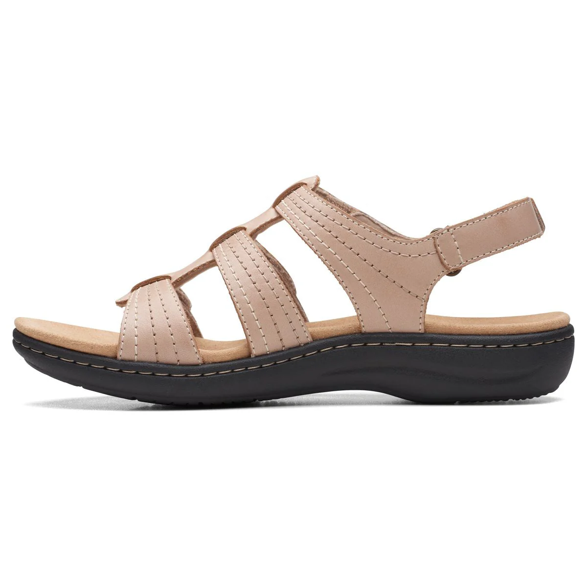 Clarks Laurieann Women's Velcro Sandals in Sand - Image 5