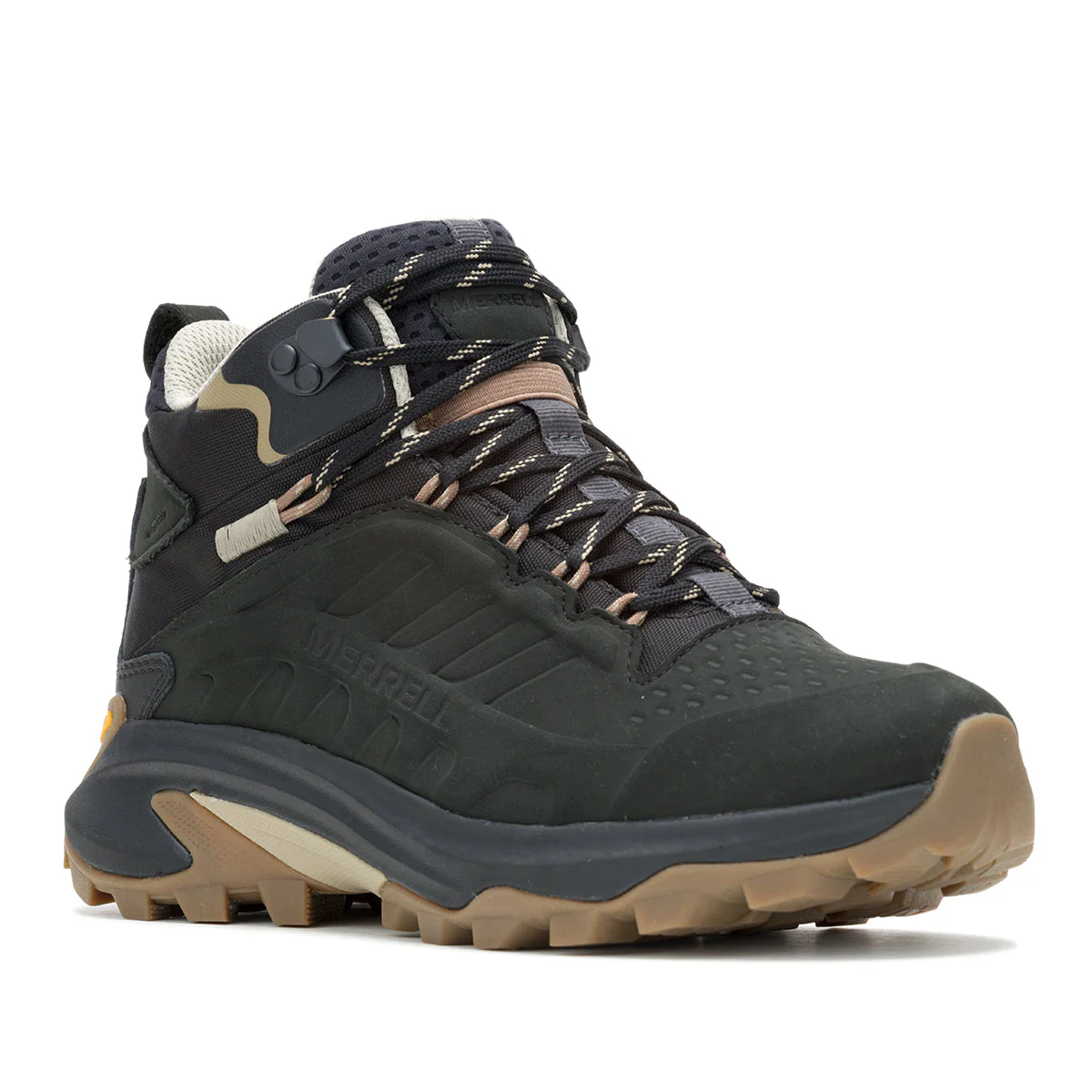 Merrell Women's Moab Speed 2 Leather Mid Waterproof – Black