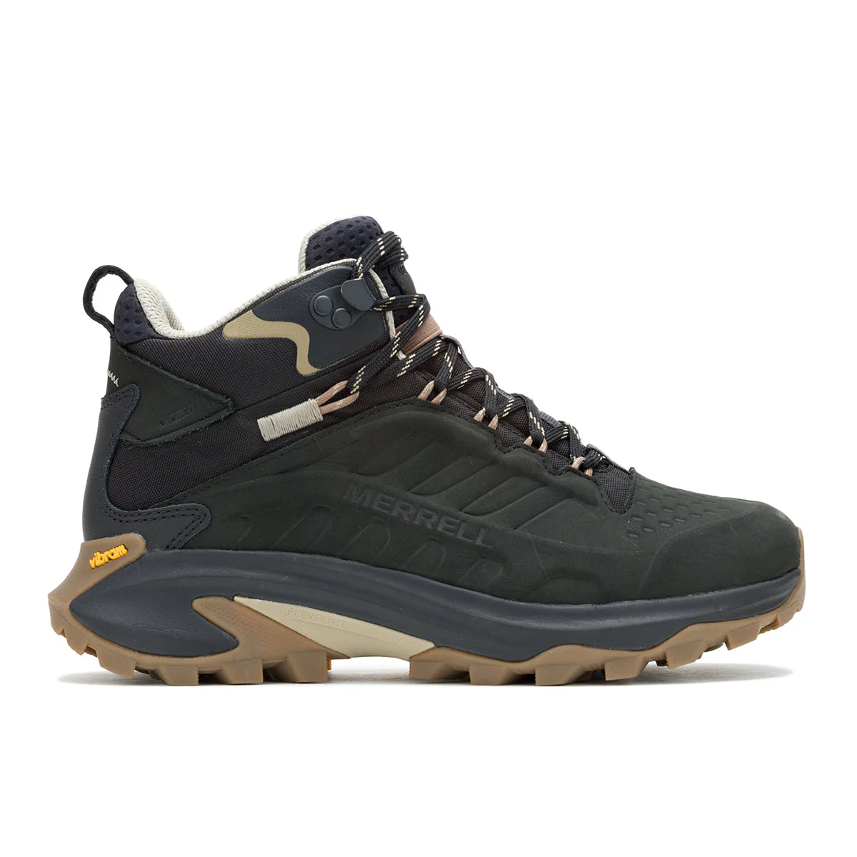 Merrell Women's Moab Speed 2 Leather Mid Waterproof – Black - Image 2