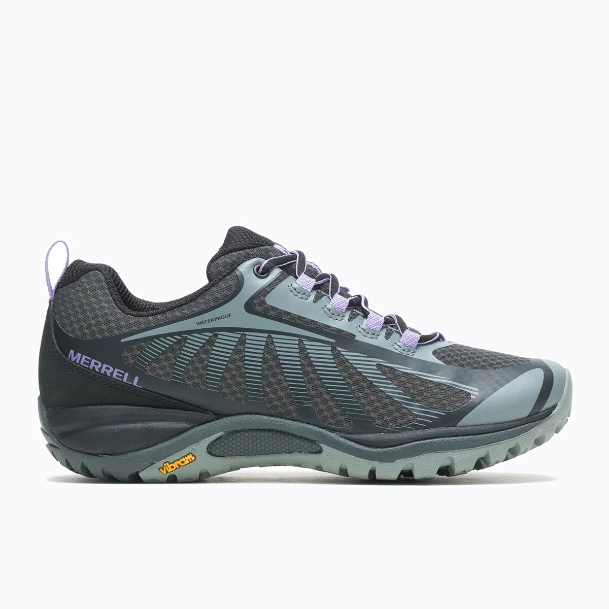 Women's Siren Edge 3 Waterproof Hiker in Black Violet - Image 3