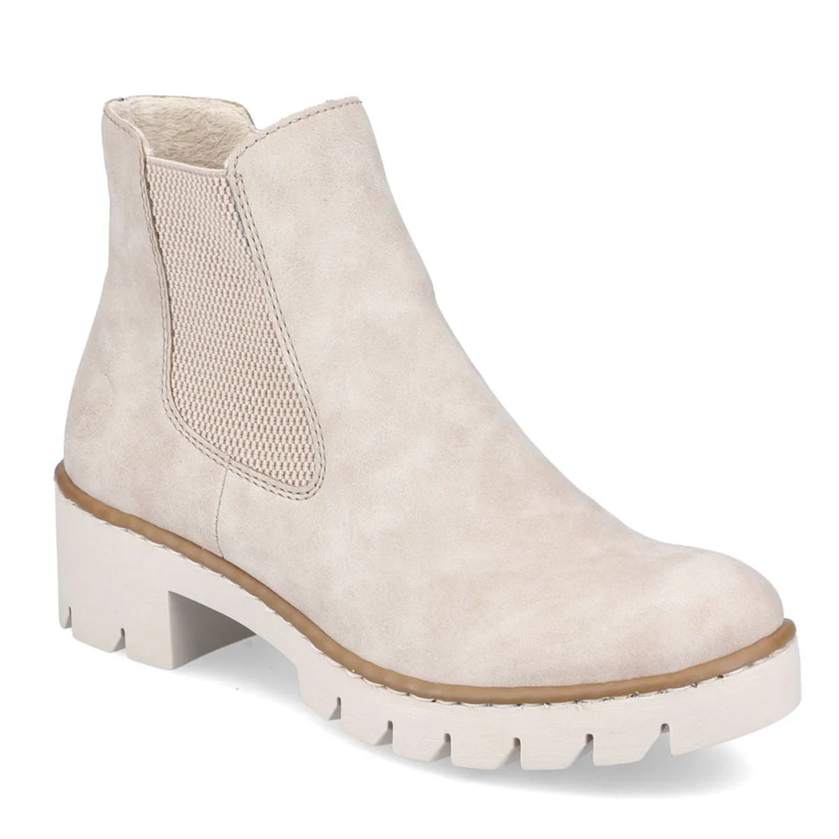 X5772 Chelsea Boots In Beige For Women