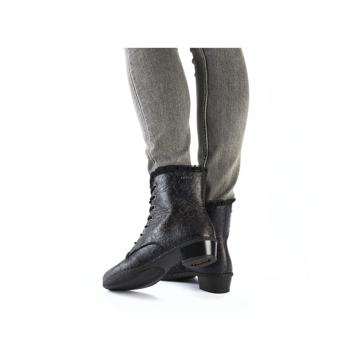 Rieker Y0703 Lace Up Winter Boots - Image 7