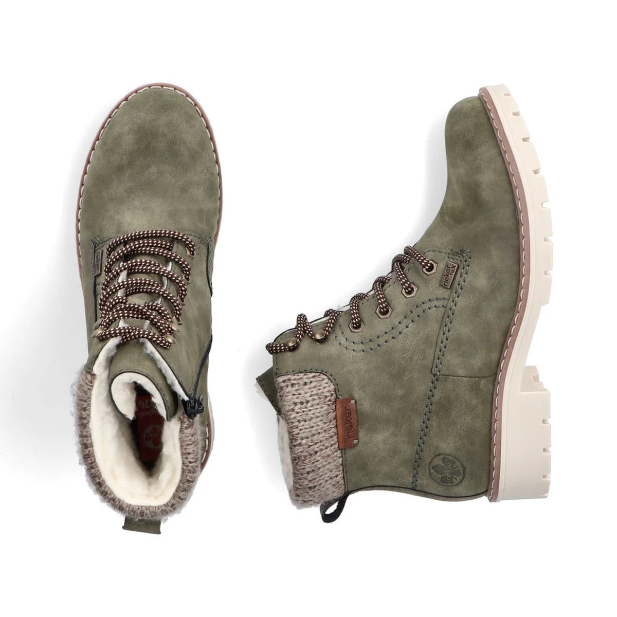 Y9118 Lace Up Boots - Image 5