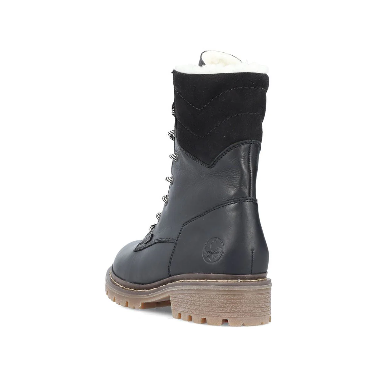 Y9232 Lace Up Boots With Flip Grip for Women - Image 3