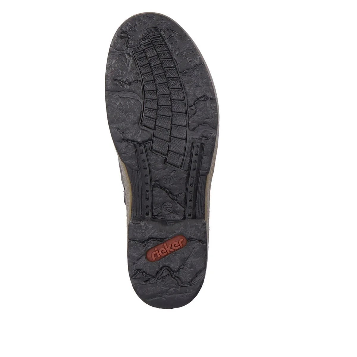 Rieker Z6755 Grey Warm Lined Ankle Boots - Image 5